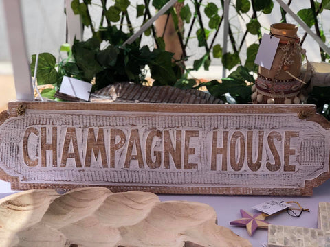 Champagne House Wall Decor