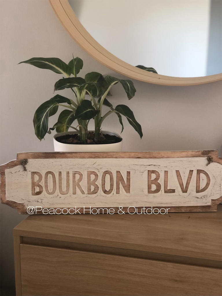 Bourbon BLVD Wall Decor